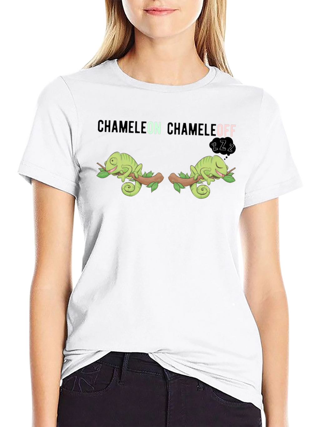Chameleon On/Off Graphic Tee