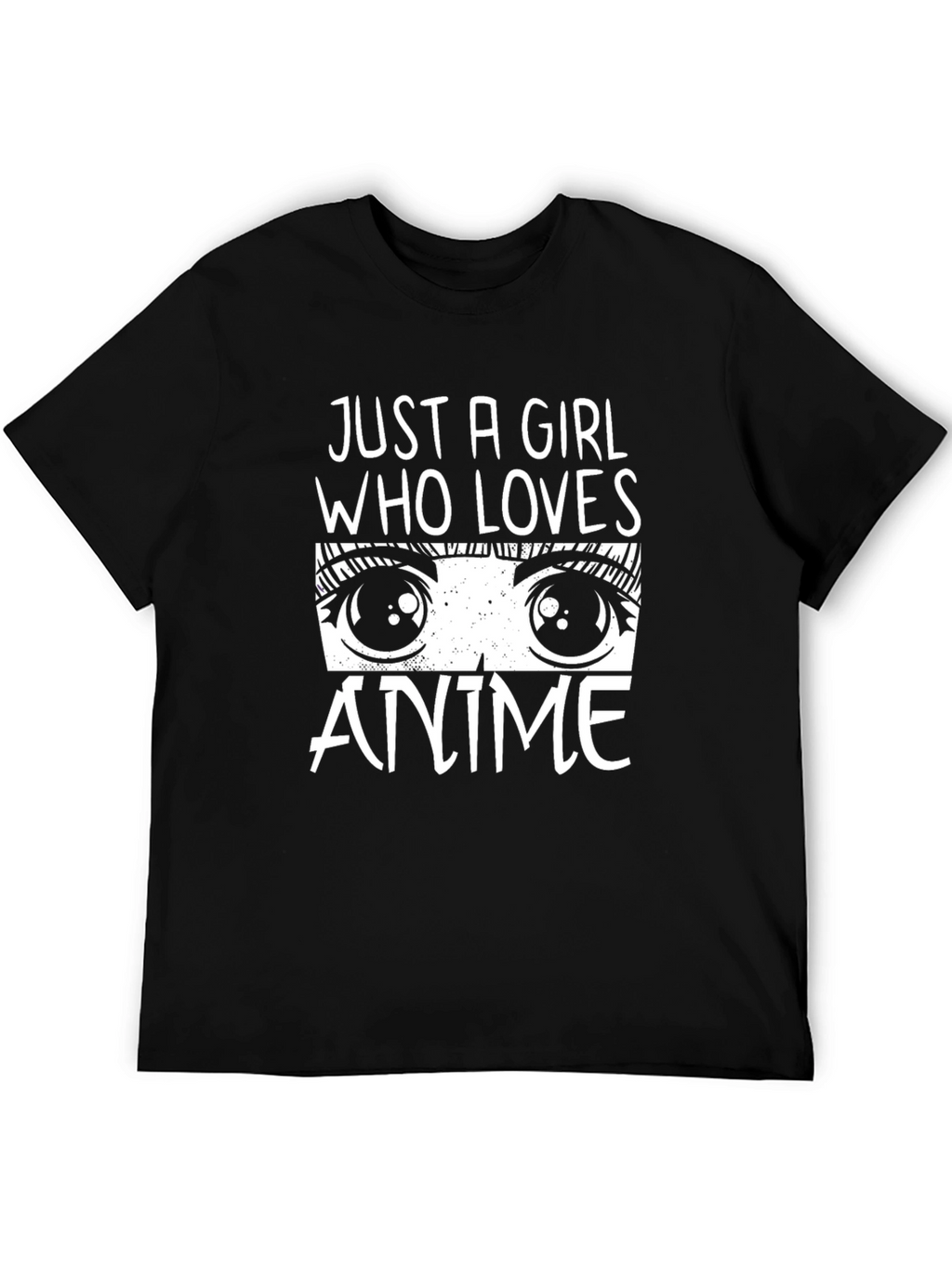 Just A Girl Who Loves Anime Graphic Tee