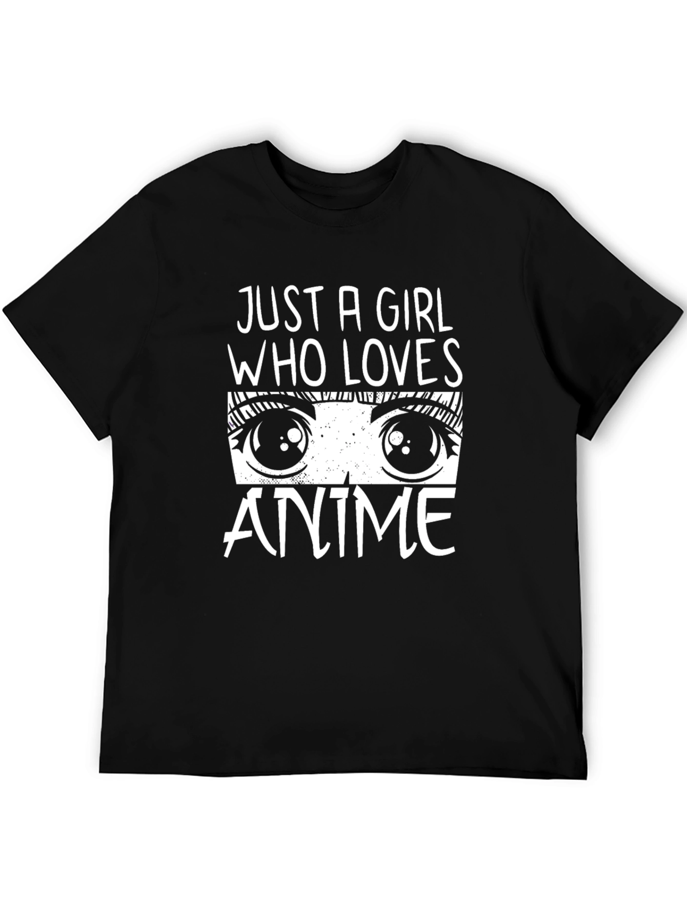 Just A Girl Who Loves Anime Graphic Tee