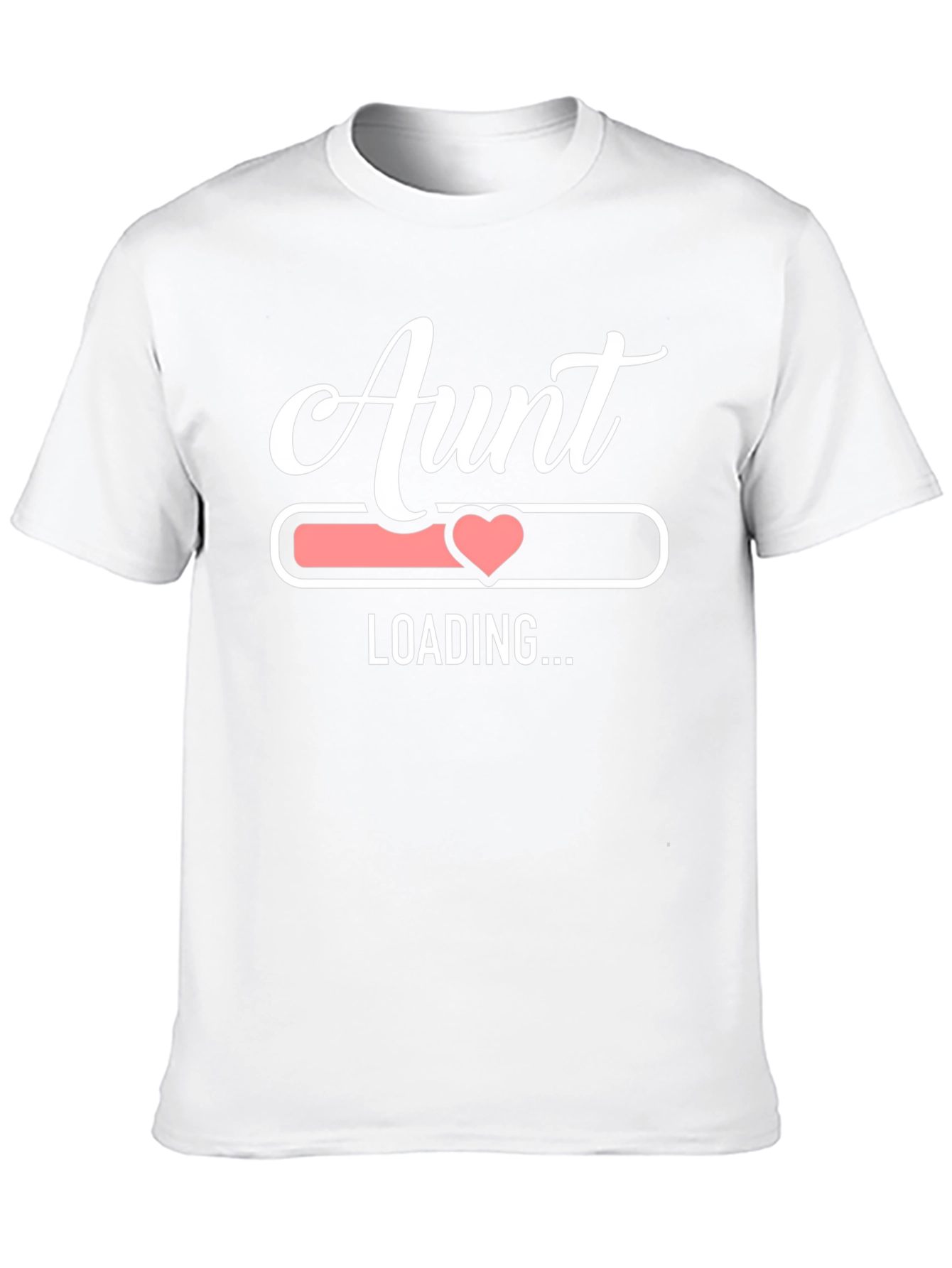Aunt Loading Funny Graphic Tee - Black