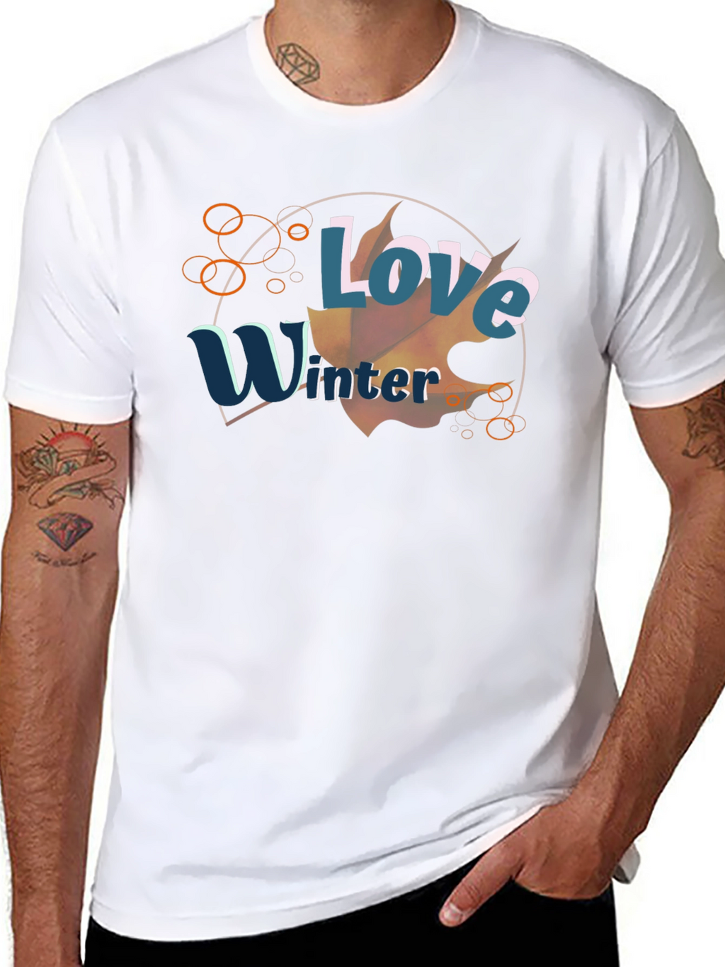 Love Winter Graphic Tee - Trendy Seasonal Shirt