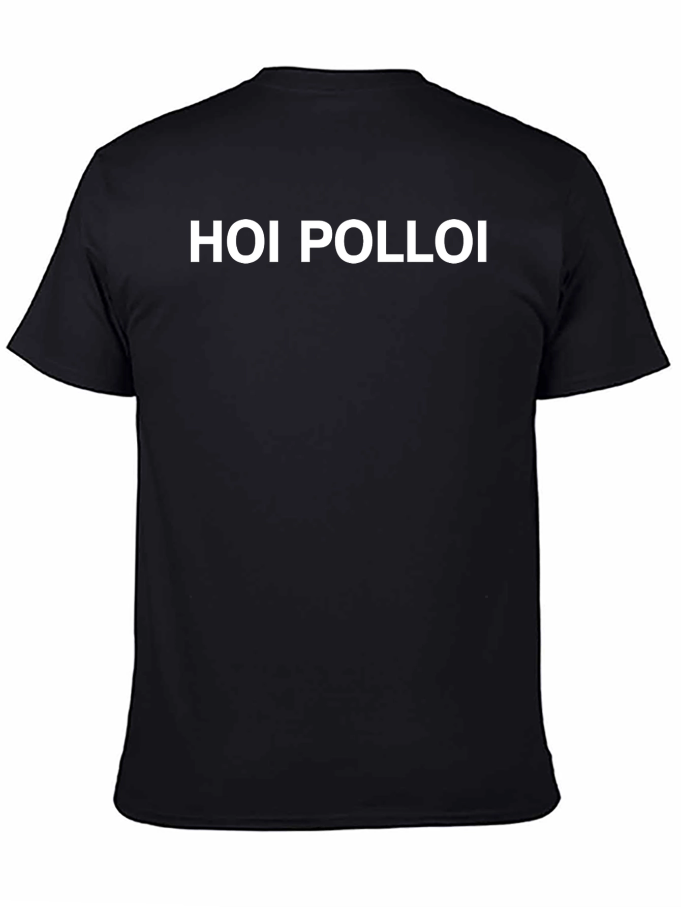 Hoi Polloi Graphic T-Shirt - Classic Black Tee