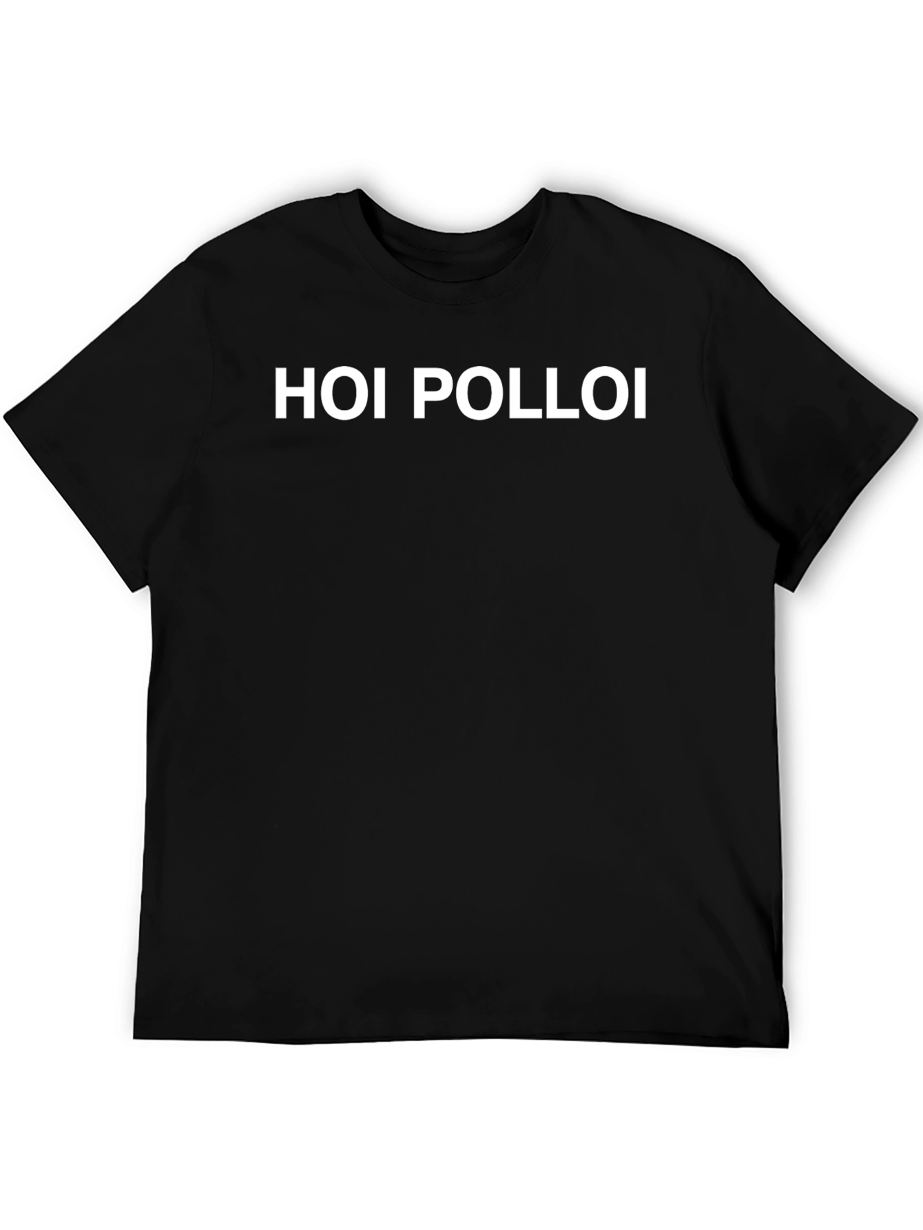 Hoi Polloi Graphic T-Shirt - Classic Black Tee