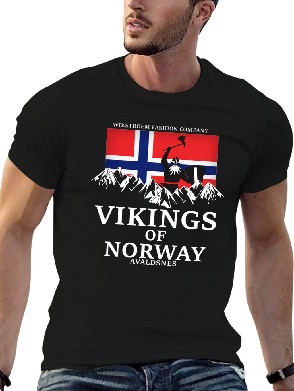 Vikings of Norway Graphic Tee - Avaldsnes T-Shirt