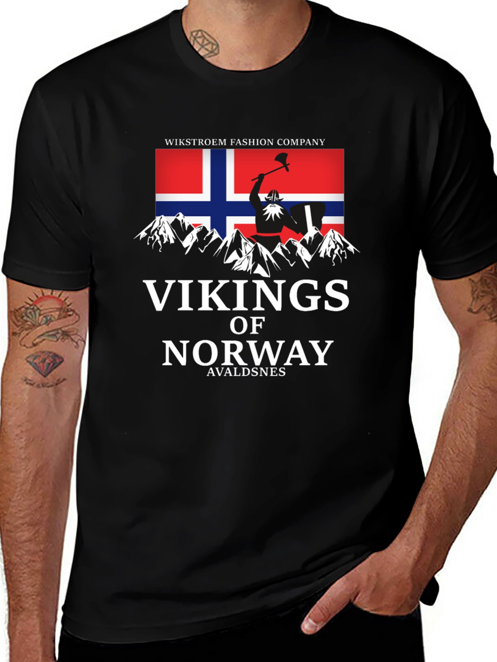 Vikings of Norway Graphic Tee - Avaldsnes T-Shirt