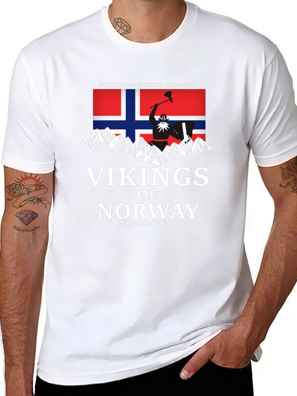 Vikings of Norway Graphic Tee - Avaldsnes T-Shirt