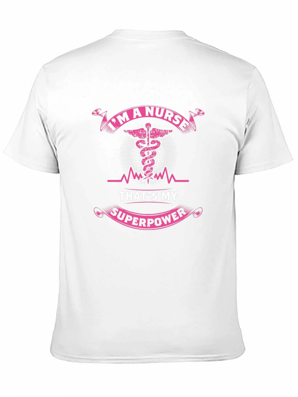 Im A Nurse Thats My Superpower Black T-Shirt