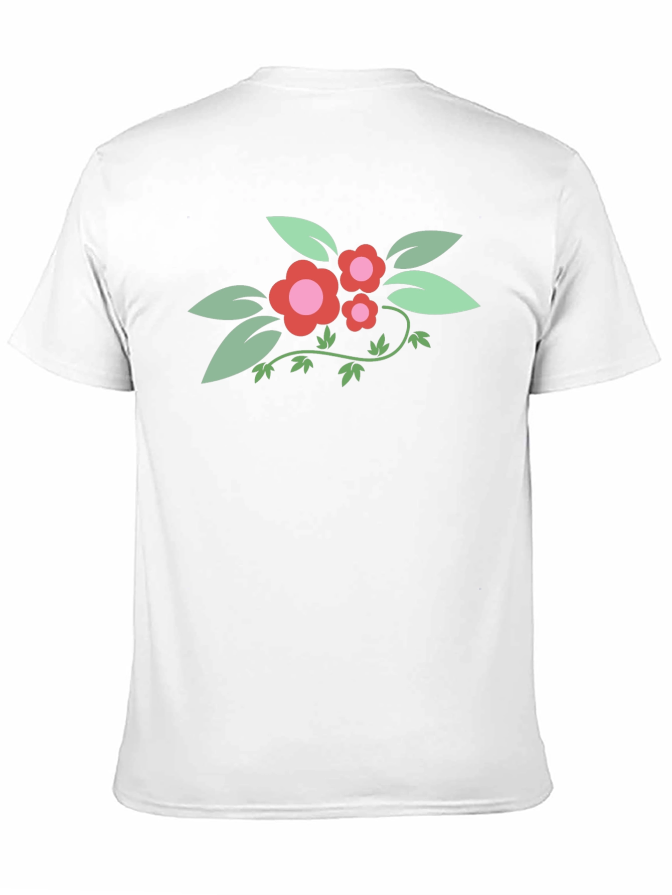 Floral Graphic Black T-Shirt - Stylish Casual Wear
