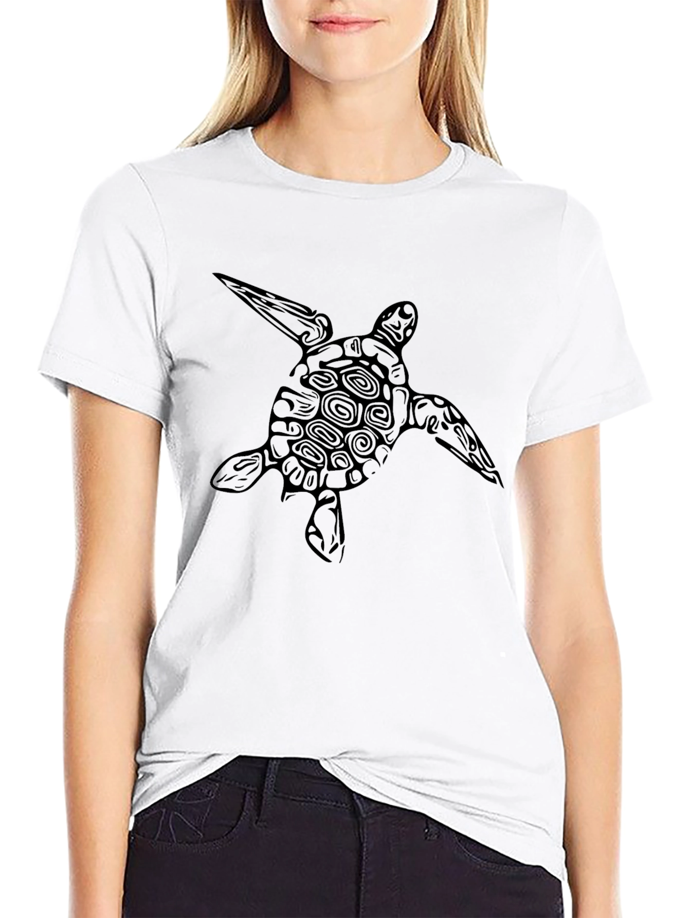 Turtle Graphic Tee - Stylish Comfort