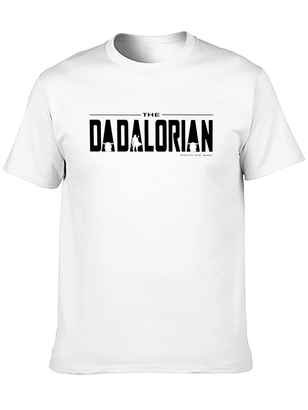 The Dadalorian Black T-Shirt