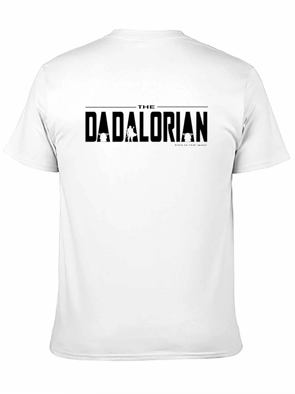 The Dadalorian Black T-Shirt