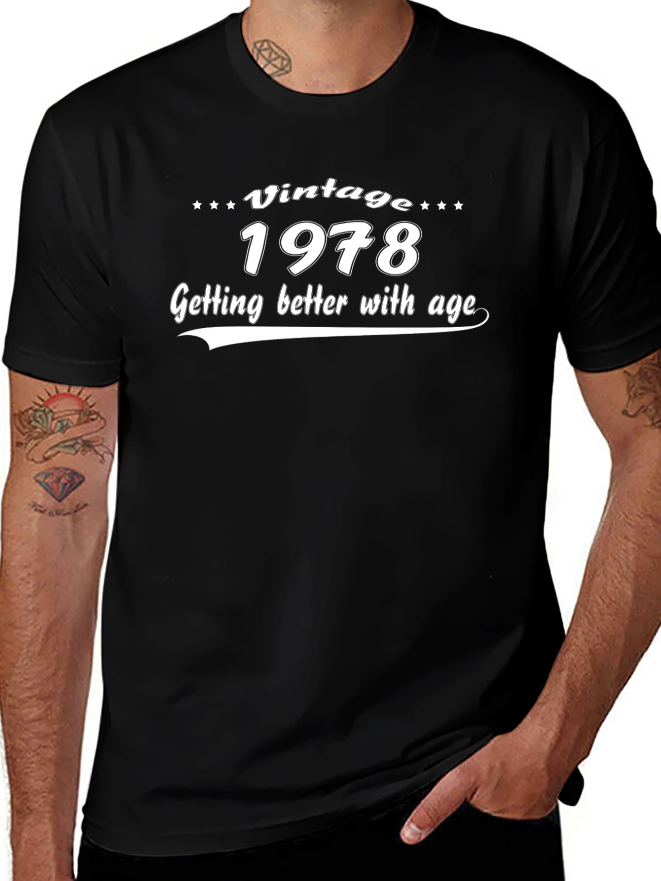 Vintage 1978 Graphic Tee - Birthday Gift Idea