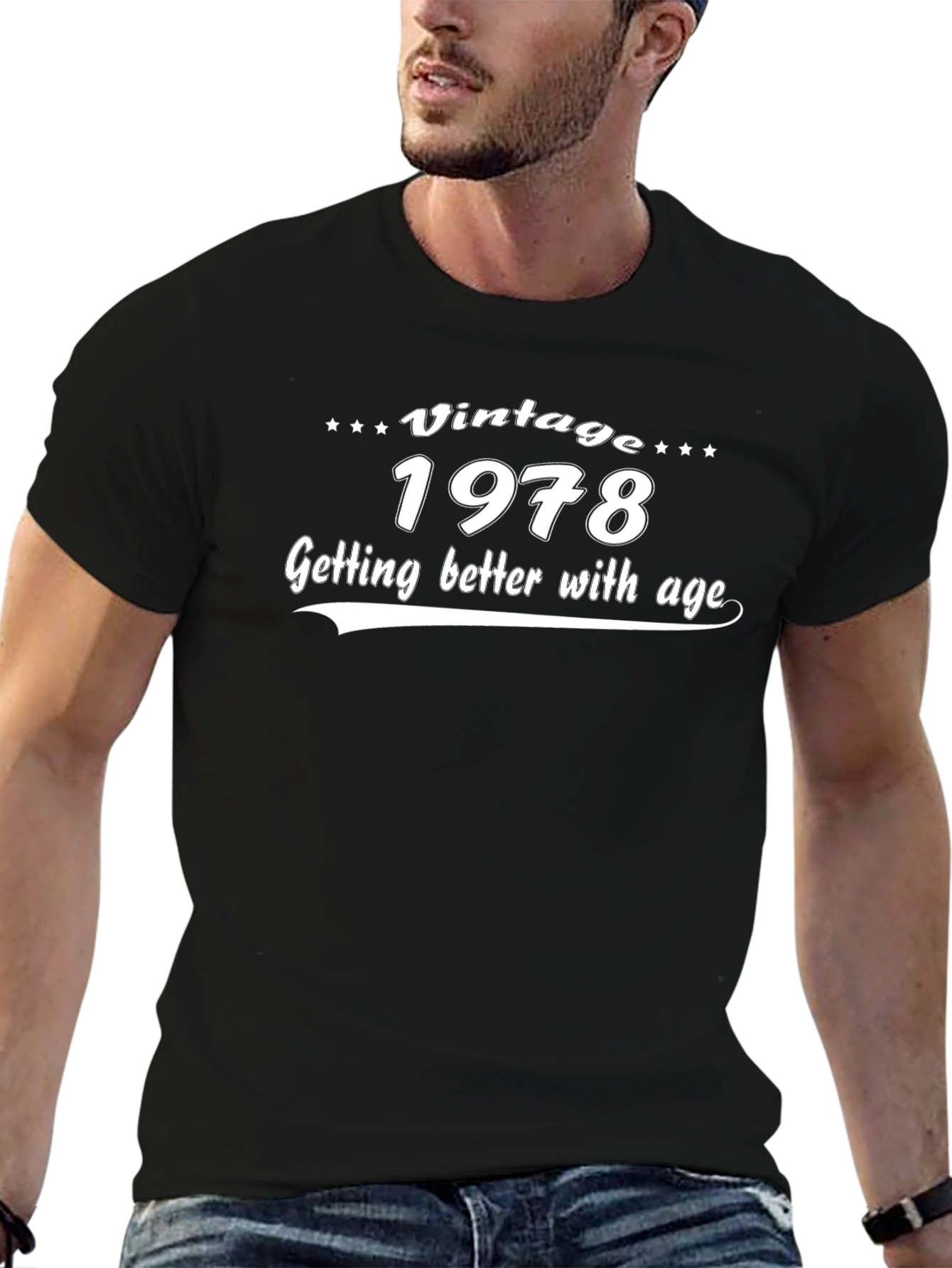 Vintage 1978 Graphic Tee - Birthday Gift Idea