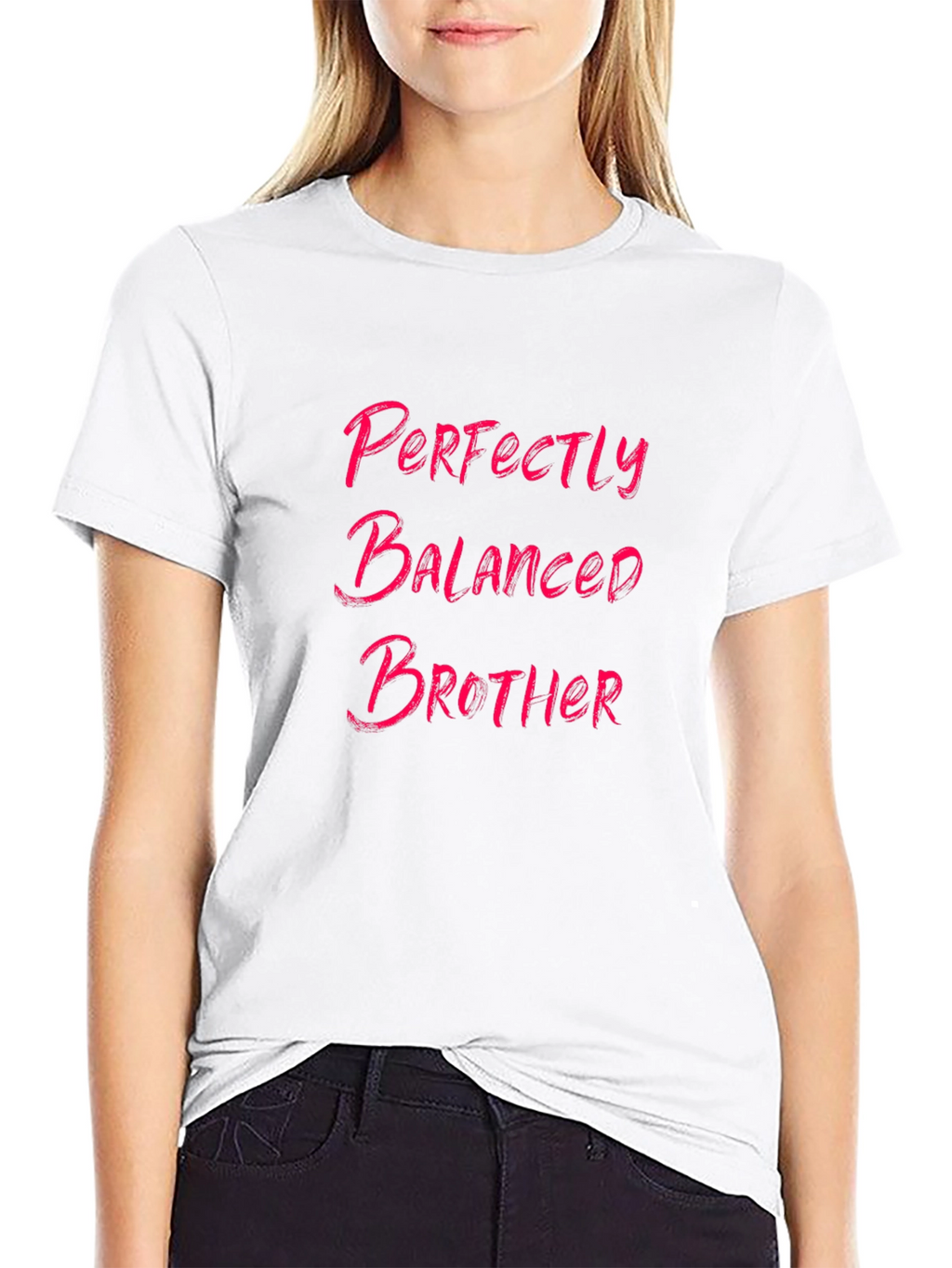 Perfectly Balanced Brother T-Shirt - Black