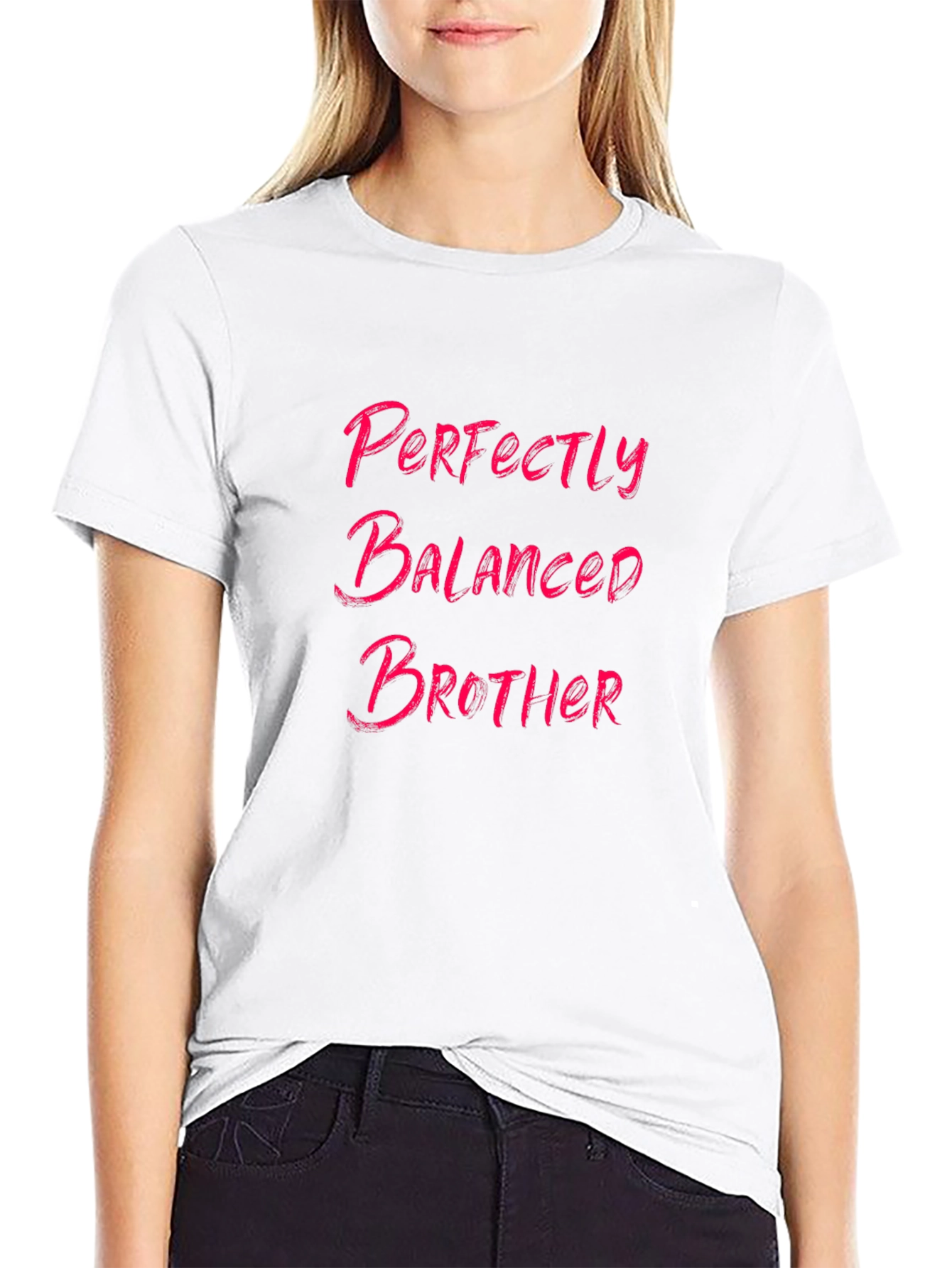 Perfectly Balanced Brother T-Shirt - Black