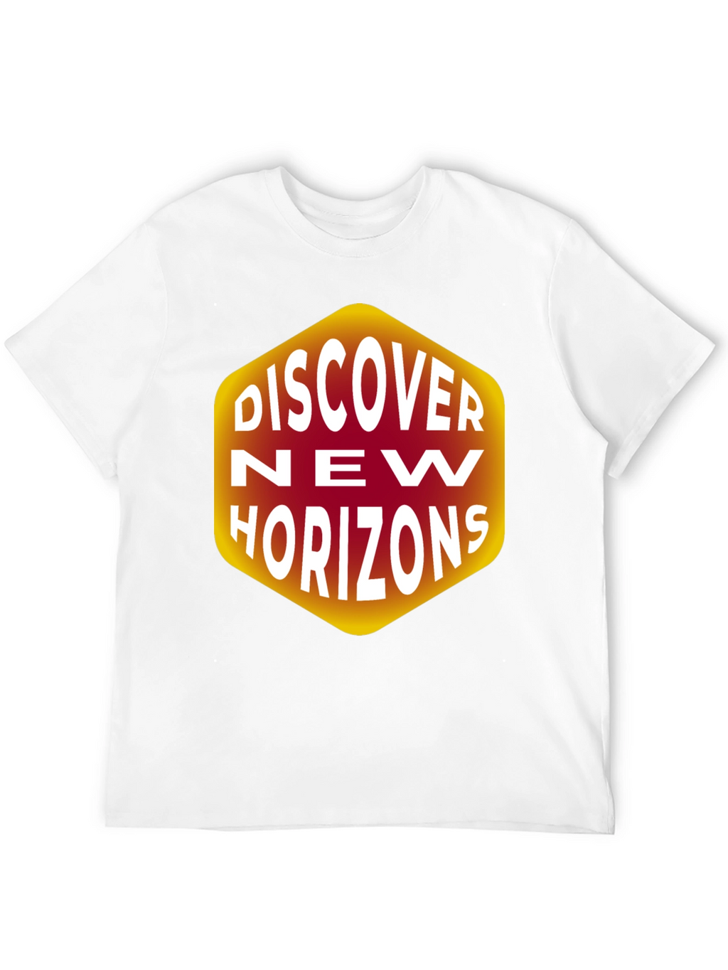 Discover New Horizons Graphic T-Shirt - Black