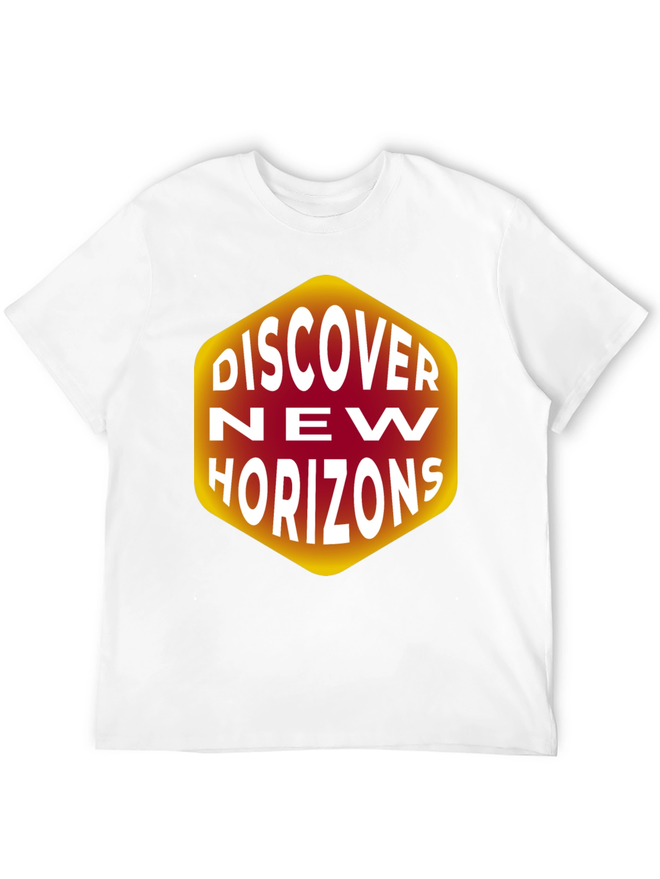 Discover New Horizons Graphic T-Shirt - Black
