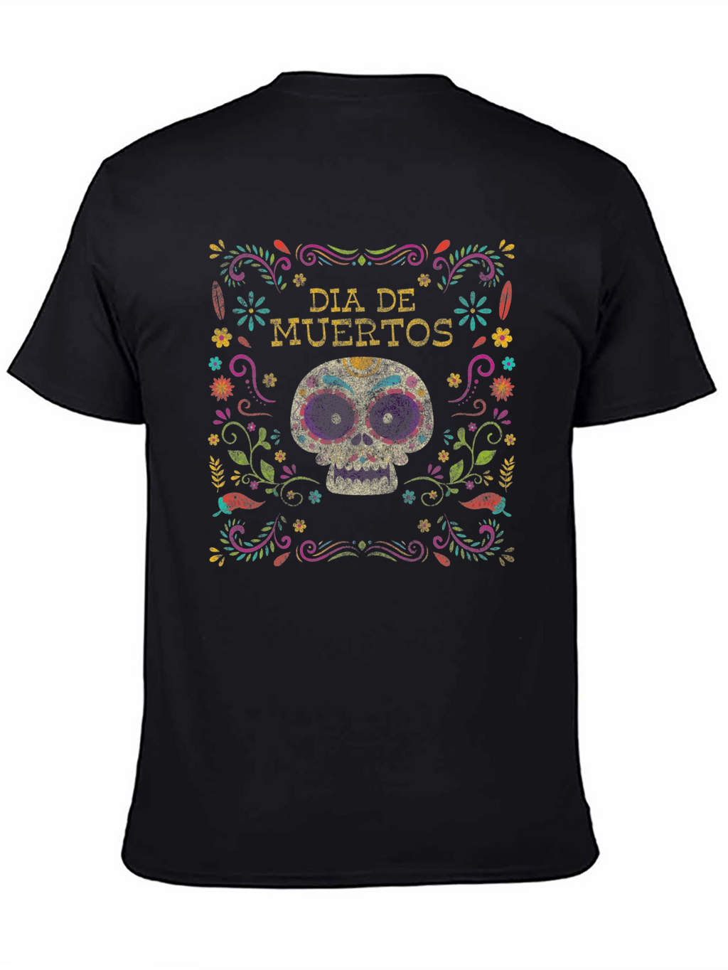 Dia de Muertos Skull T-Shirt