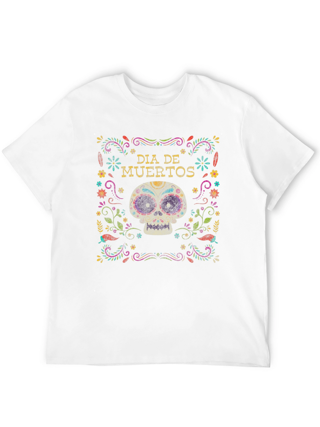 Dia de Muertos Skull T-Shirt