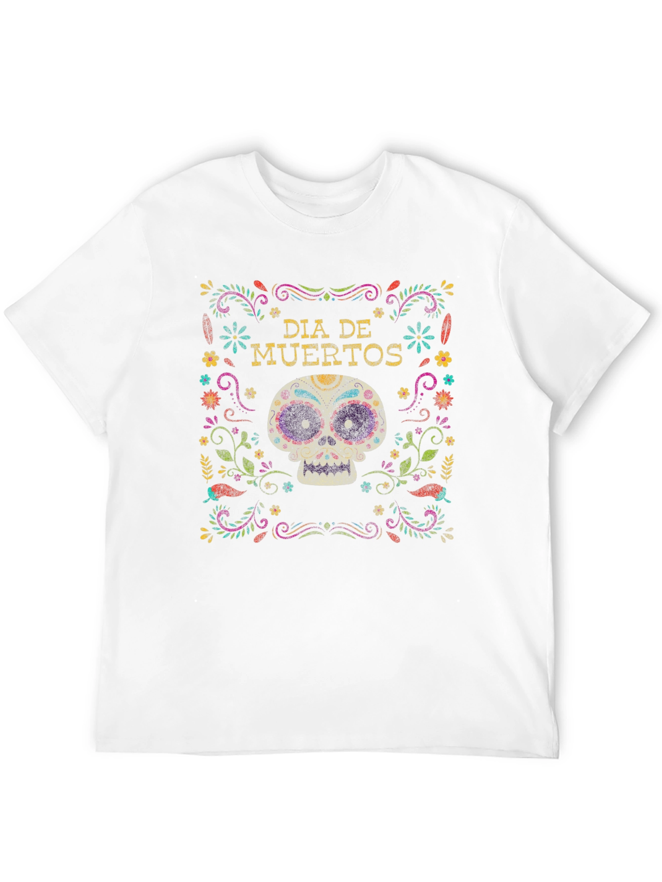 Dia de Muertos Skull T-Shirt