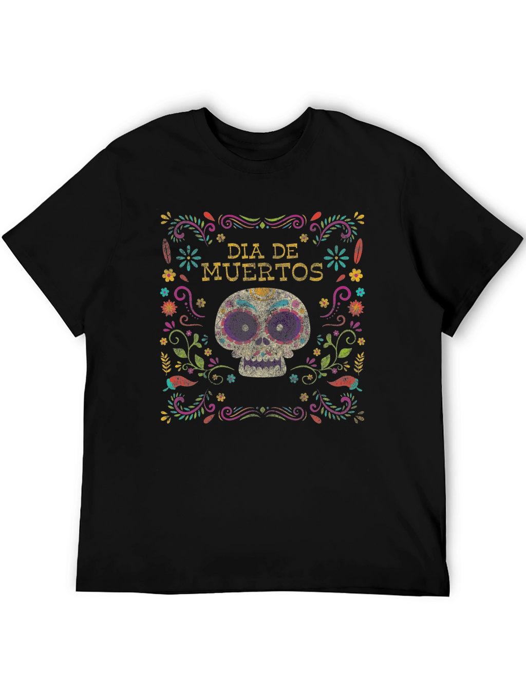 Dia de Muertos Skull T-Shirt
