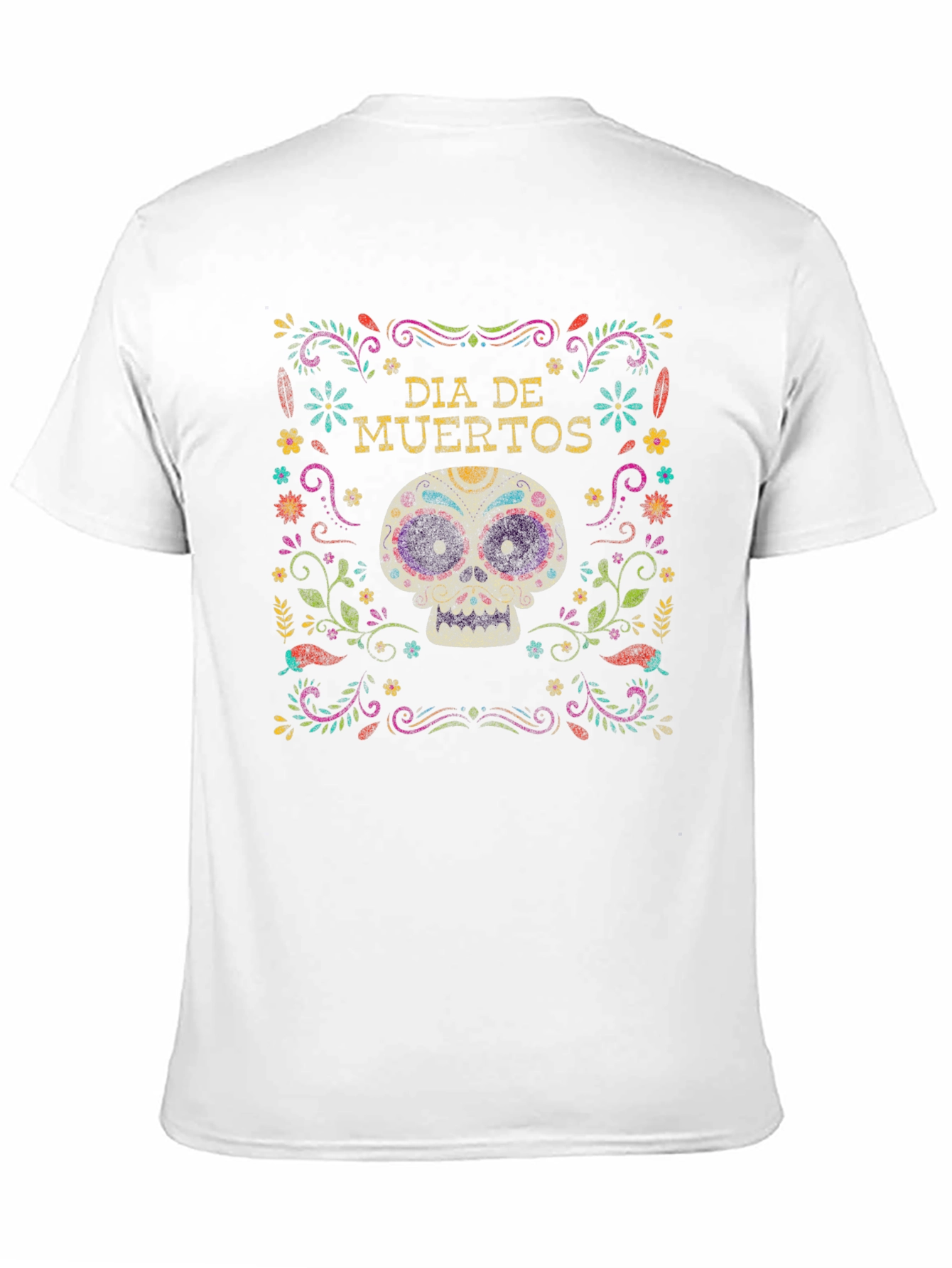 Dia de Muertos Skull T-Shirt