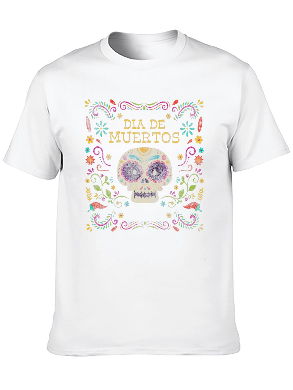 Dia de Muertos Skull T-Shirt