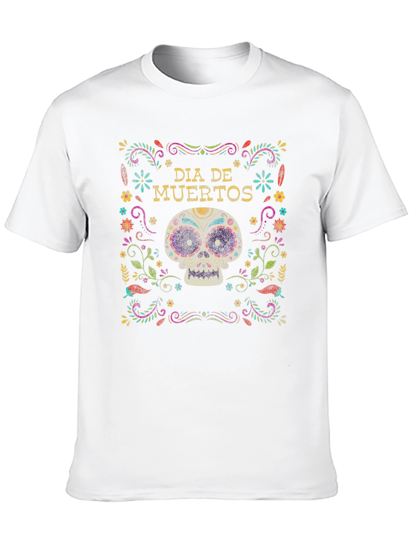 Dia de Muertos Skull T-Shirt