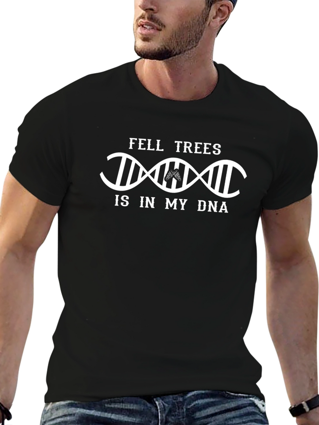 Fell Trees DNA Graphic T-Shirt