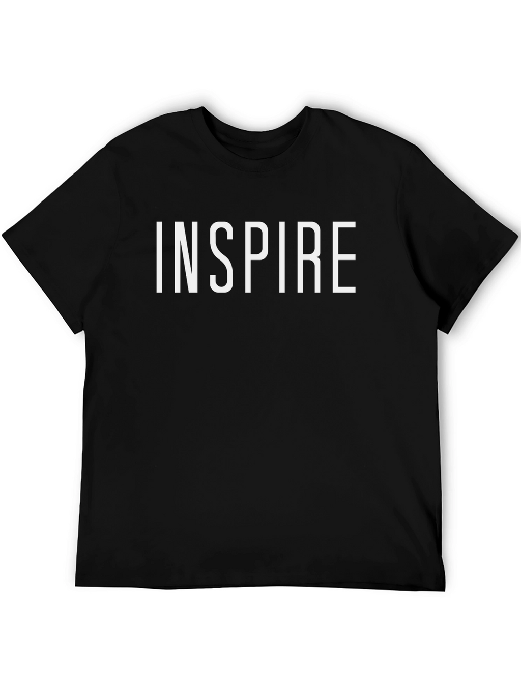 Inspire Graphic Tee - Black Short Sleeve T-Shirt