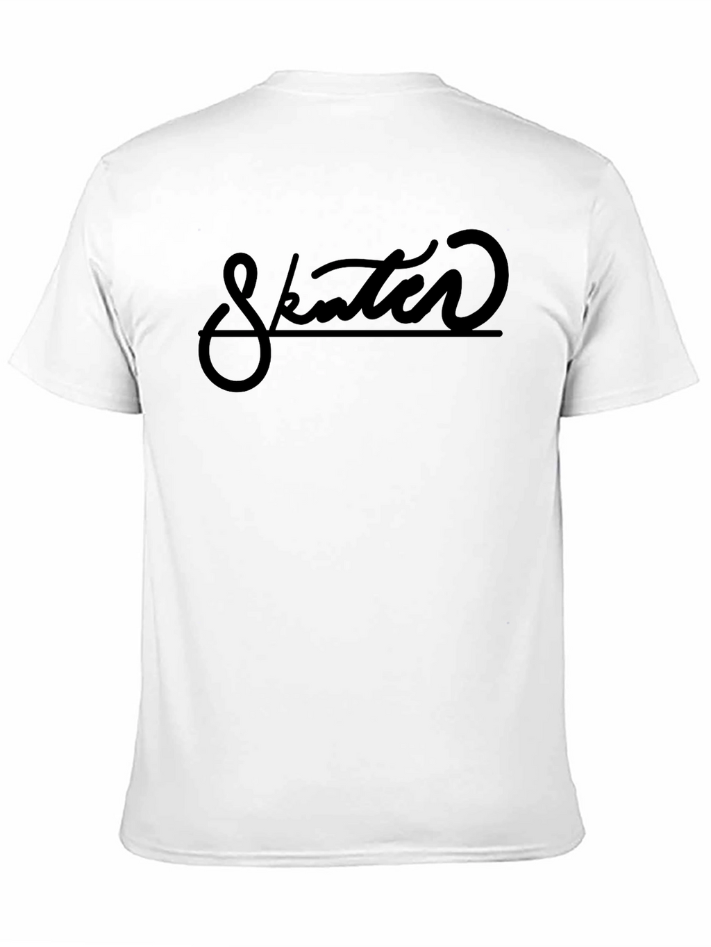 Skater Tee - Black Graphic T-Shirt