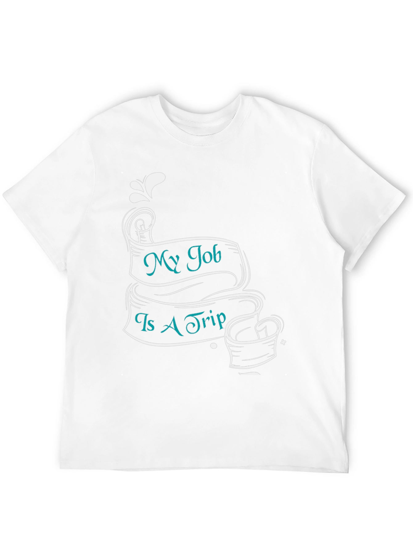 My Job Is A Trip Black T-Shirt