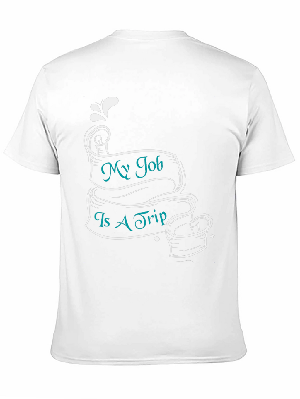 My Job Is A Trip Black T-Shirt