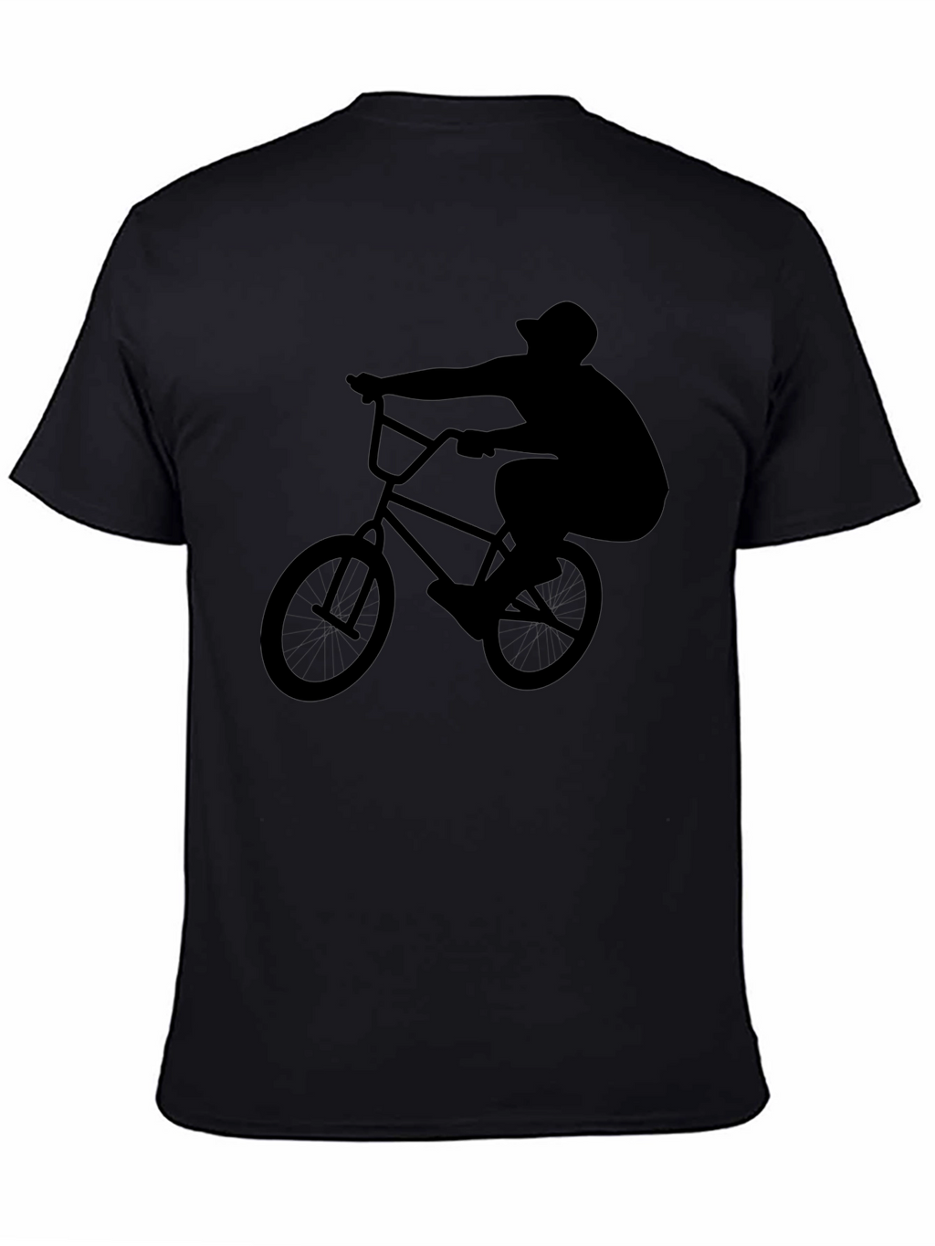 BMX Rider Black T-Shirt