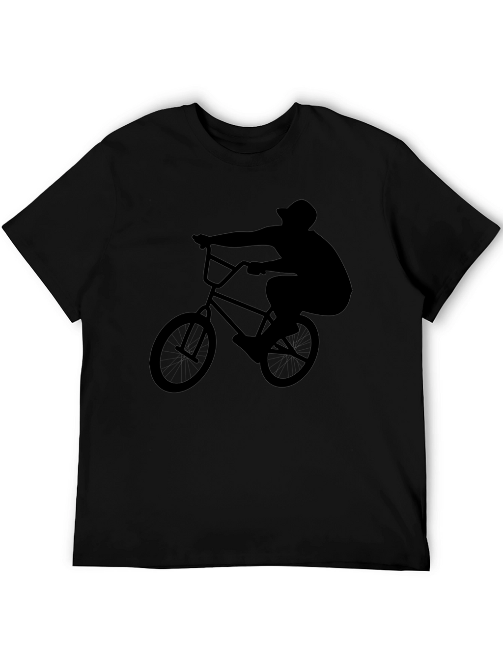 BMX Rider Black T-Shirt