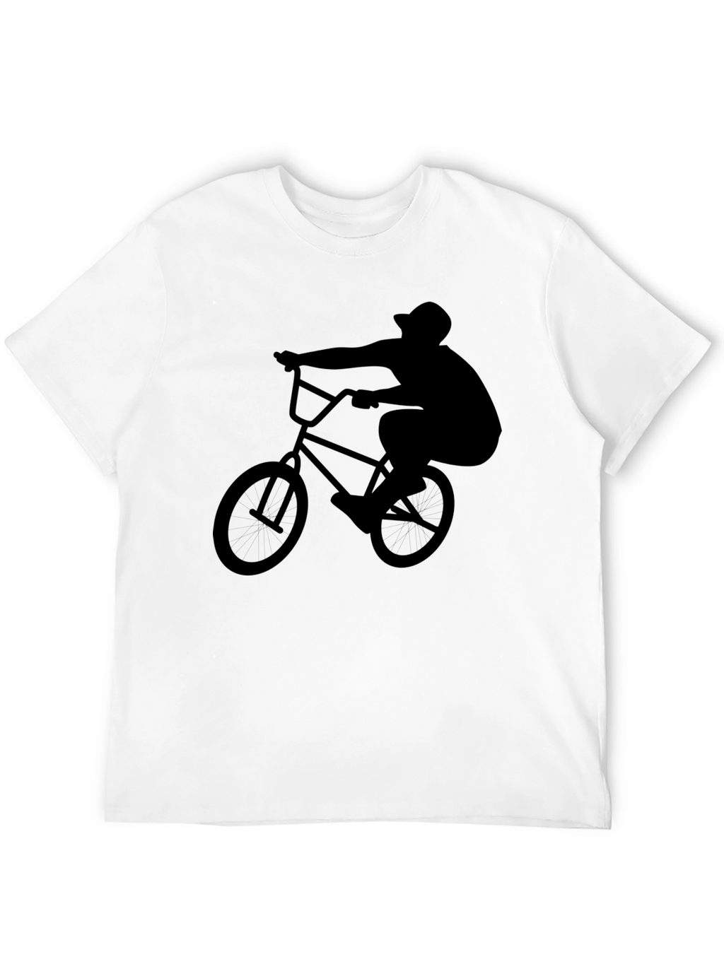 BMX Rider Black T-Shirt