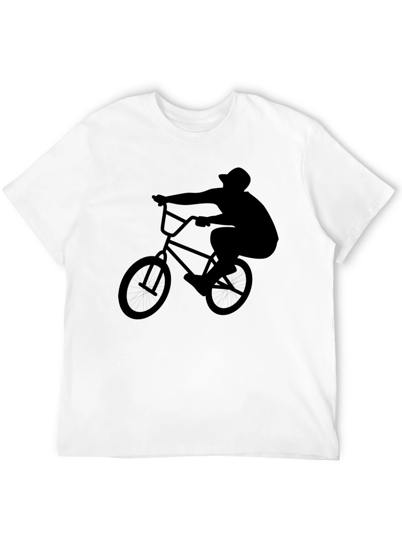 BMX Rider Black T-Shirt