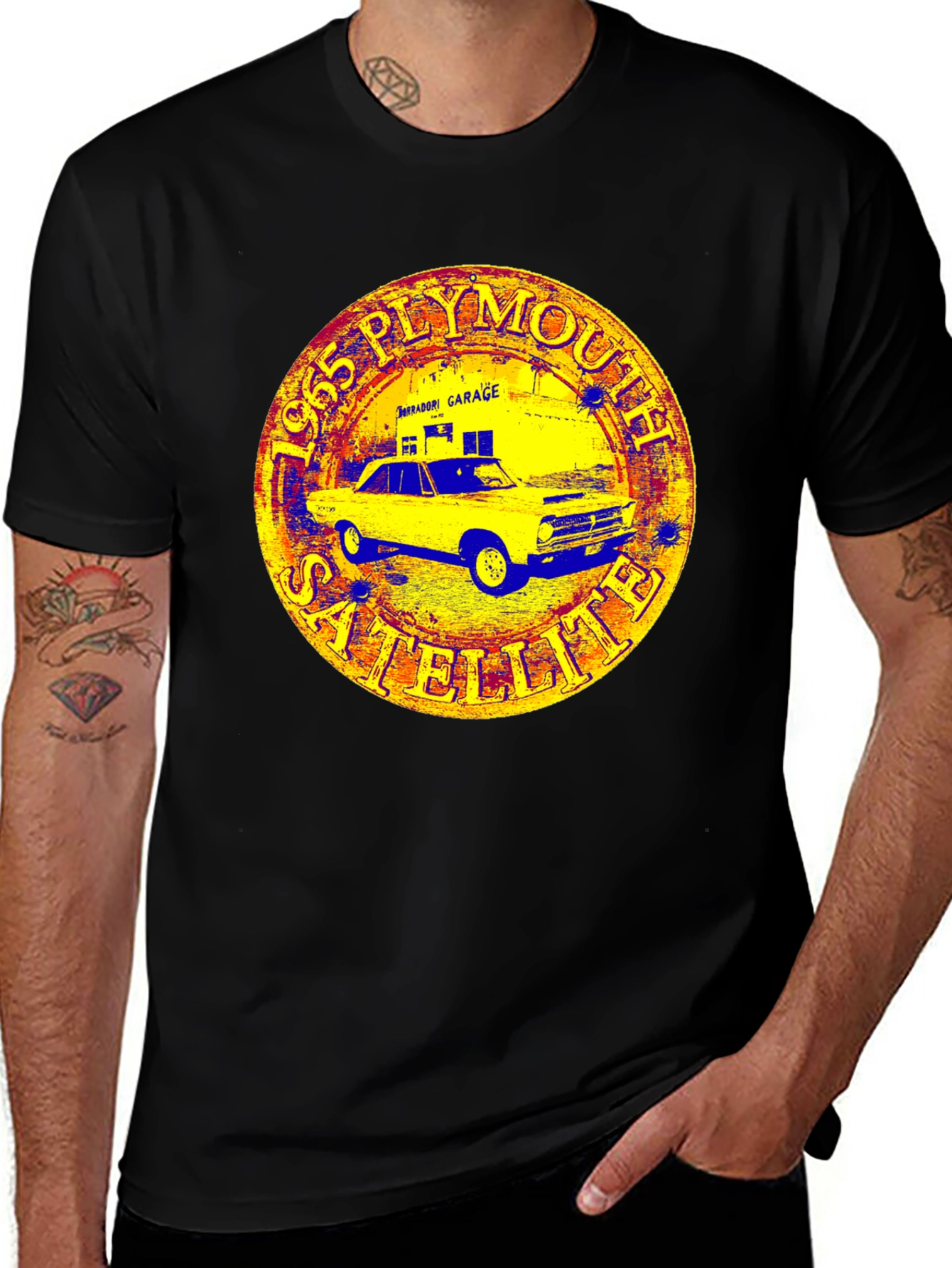 1965 Plymouth Satellite T-Shirt - Vintage Car Tee