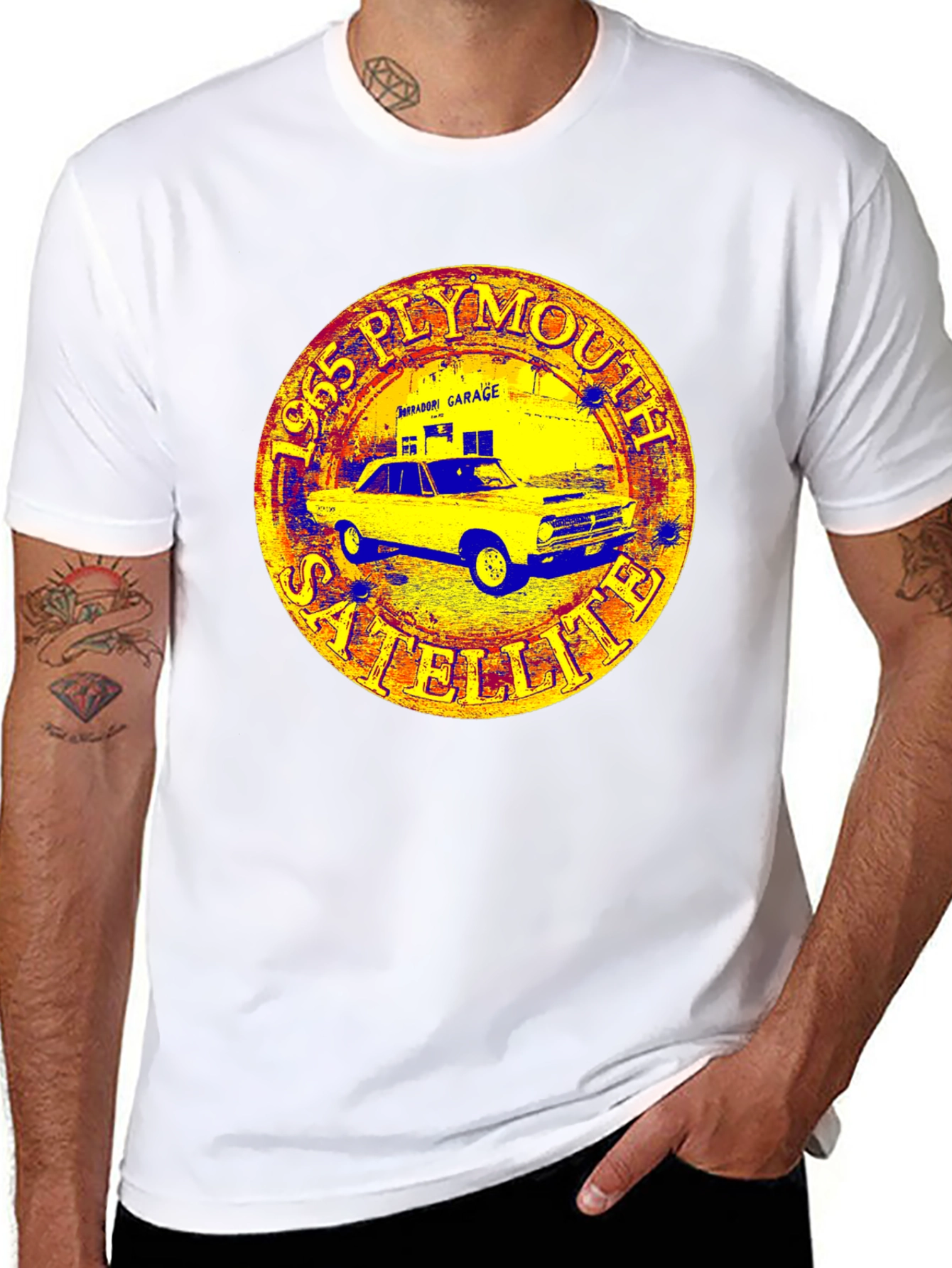1965 Plymouth Satellite T-Shirt - Vintage Car Tee