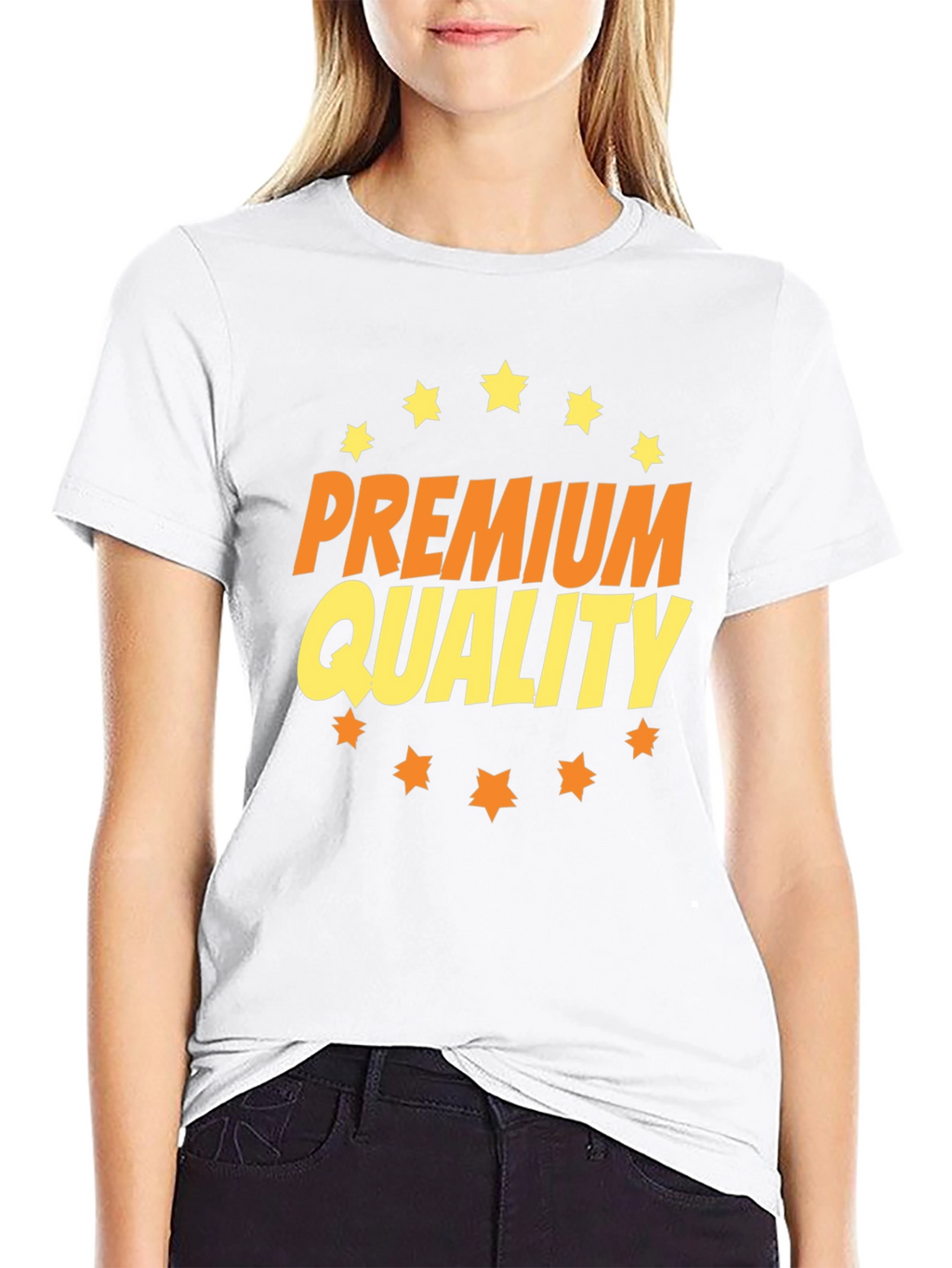Premium Quality Graphic T-Shirt - Black
