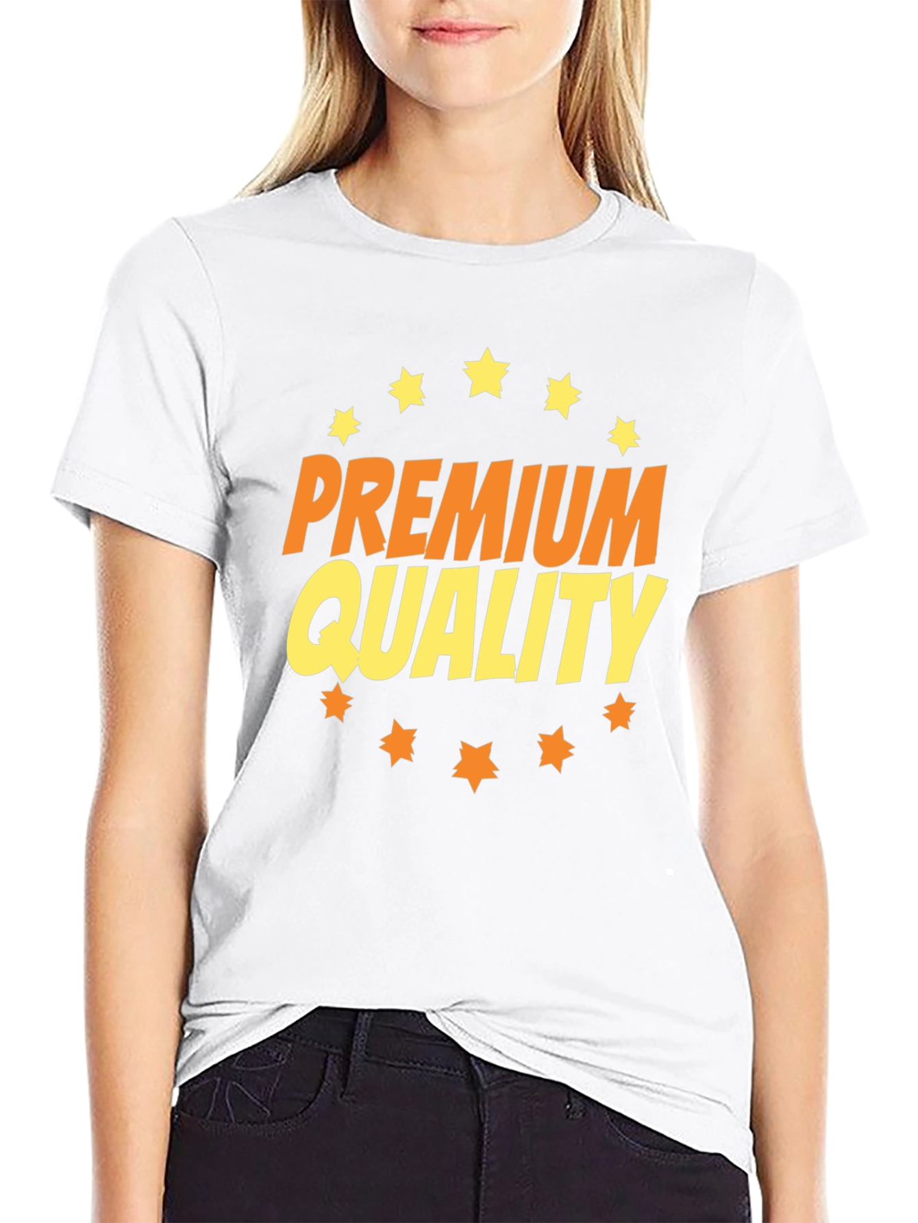 Premium Quality Graphic T-Shirt - Black