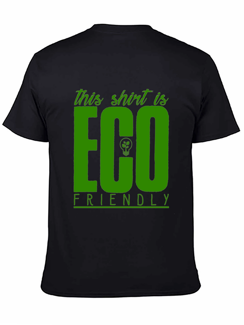 Eco-Friendly T-Shirt - Black
