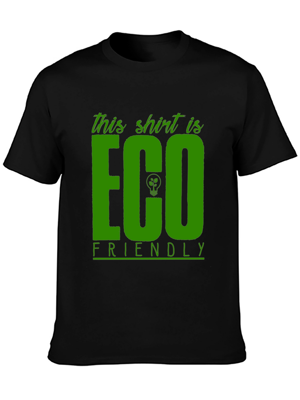 Eco-Friendly T-Shirt - Black