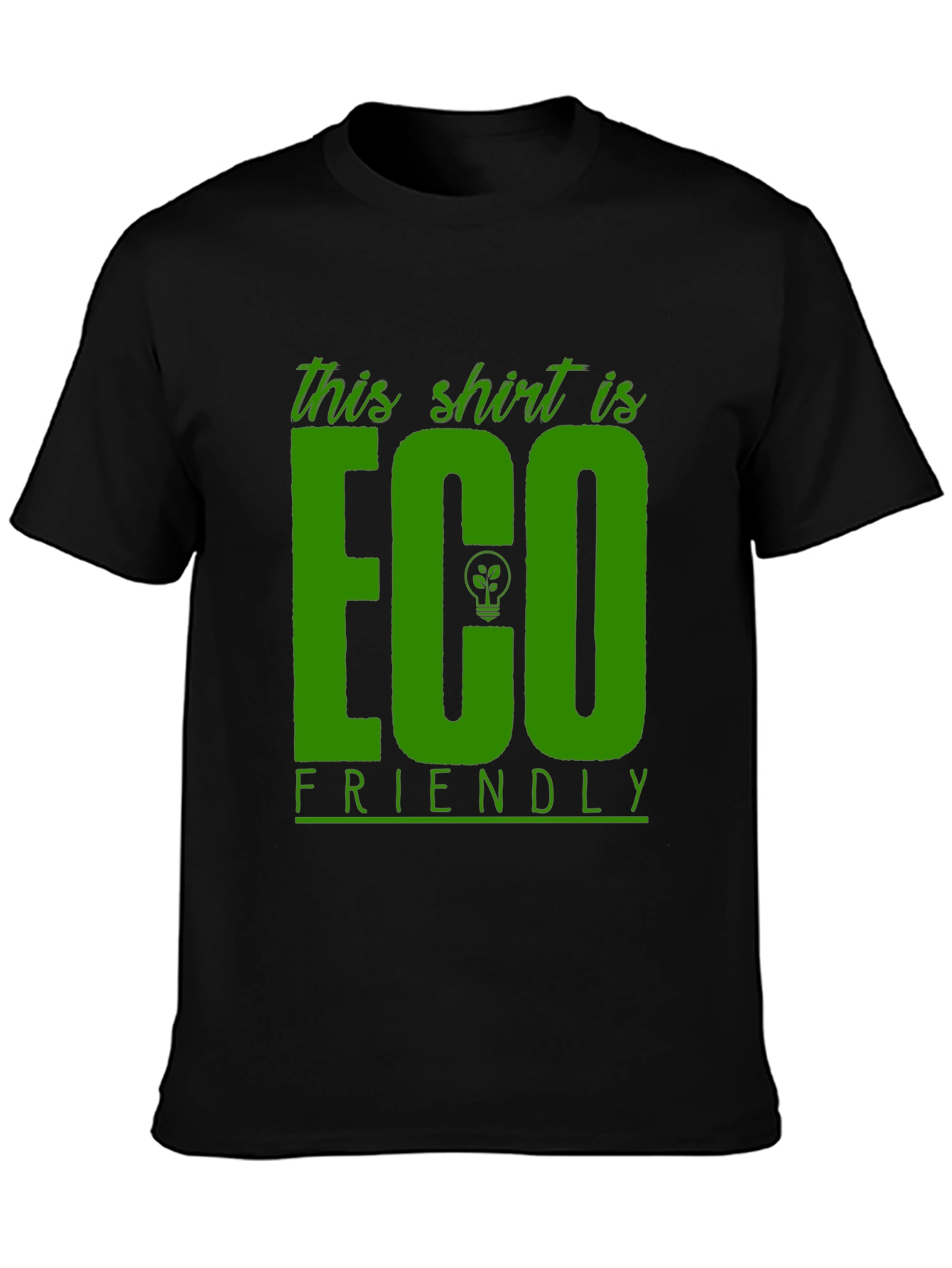 Eco-Friendly T-Shirt - Black