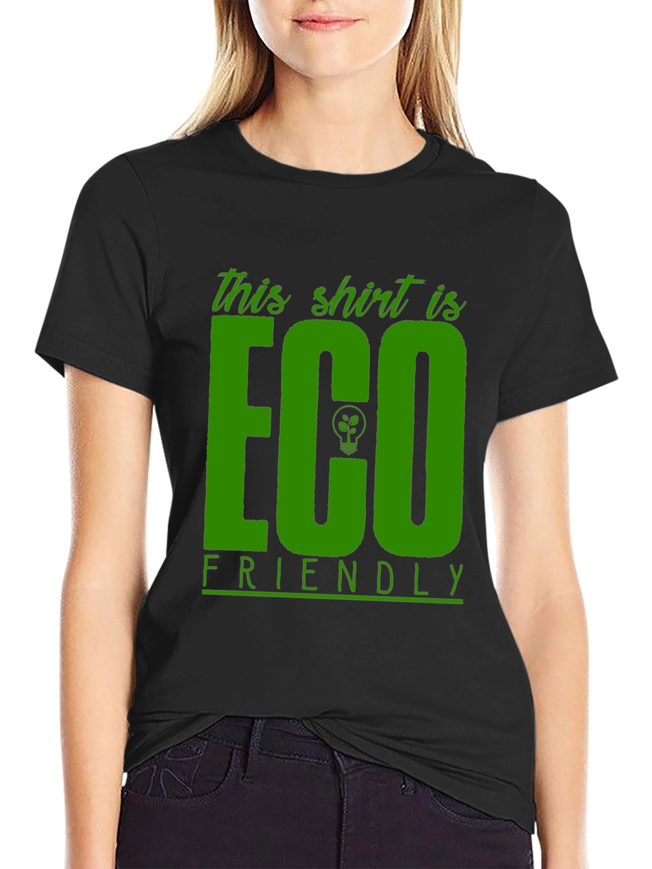 Eco-Friendly T-Shirt - Black