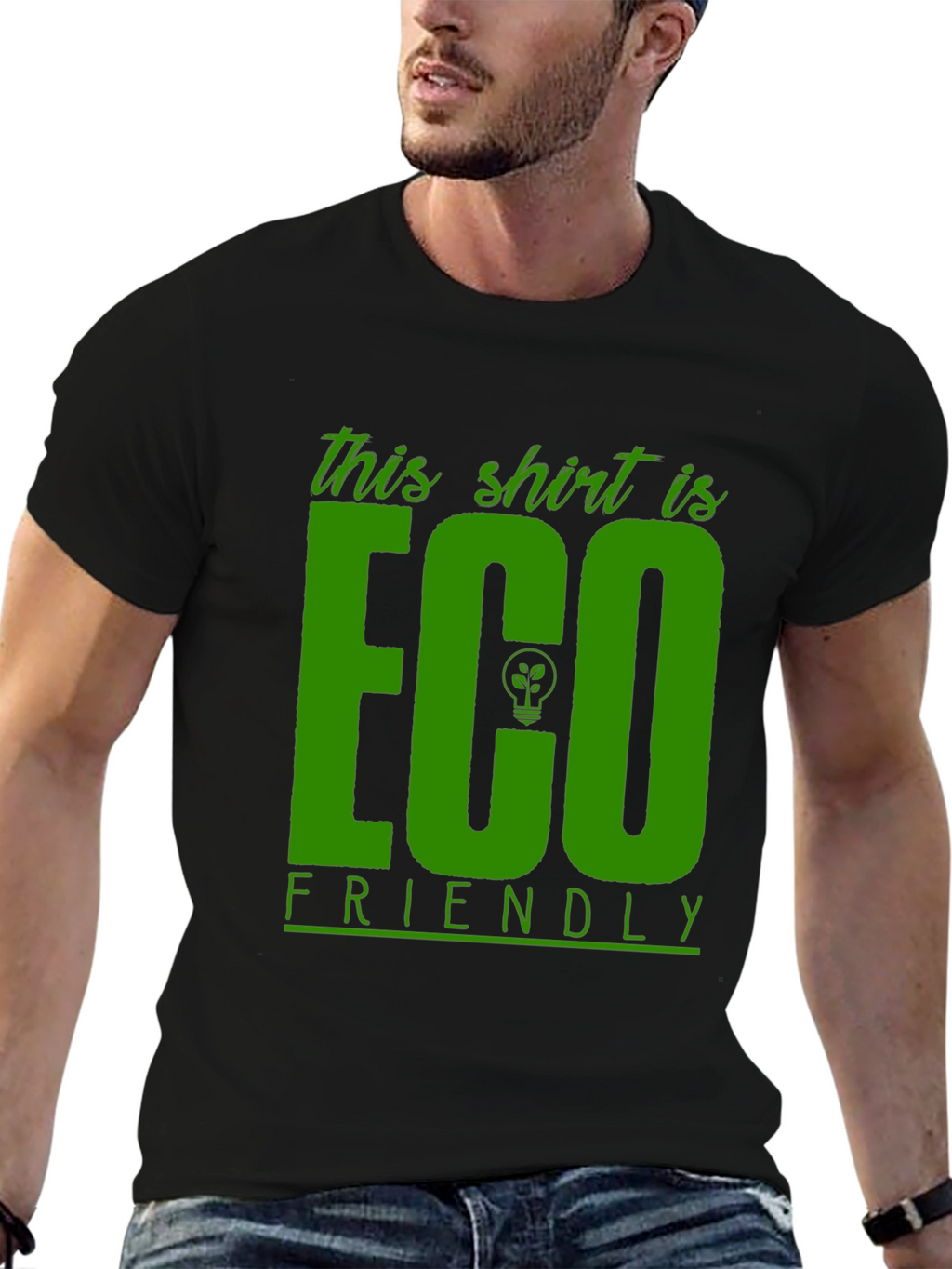 Eco-Friendly T-Shirt - Black