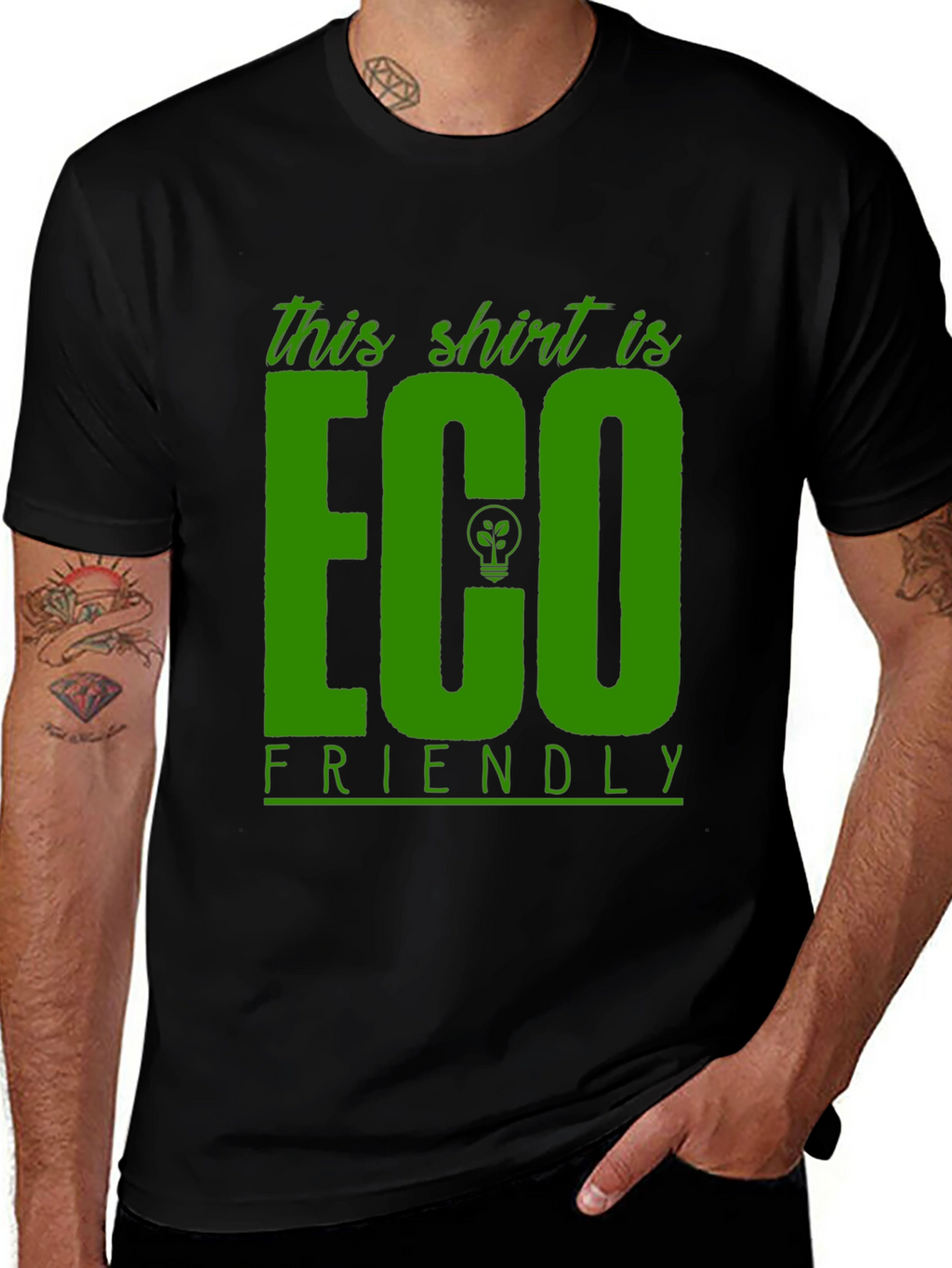 Eco-Friendly T-Shirt - Black