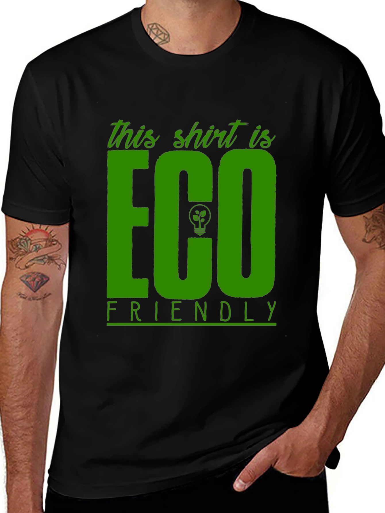 Eco-Friendly T-Shirt - Black