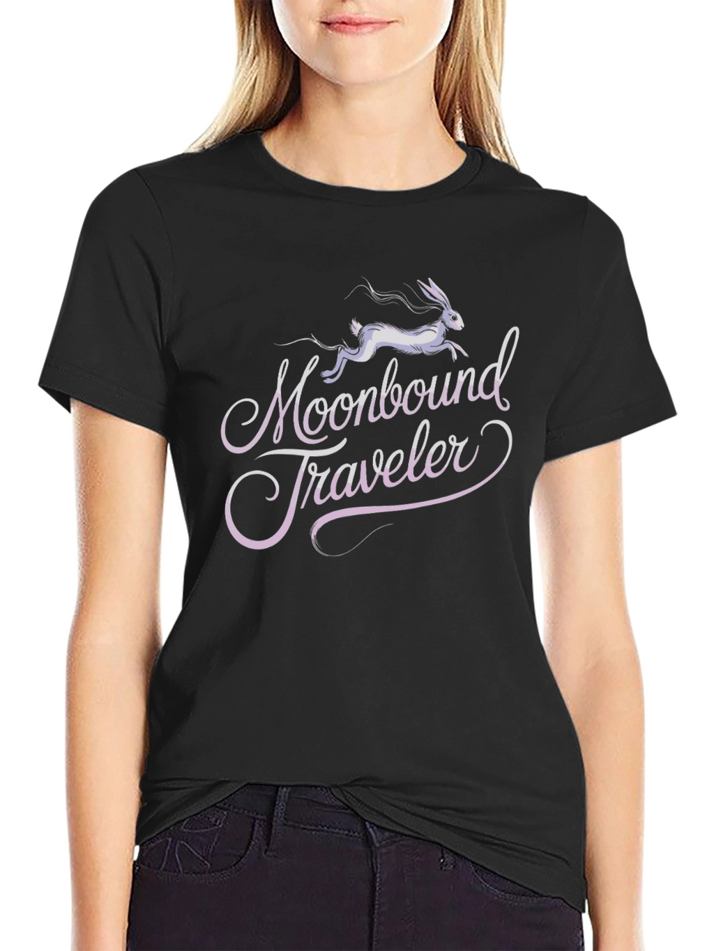 Moonbound Traveler Graphic T-Shirt