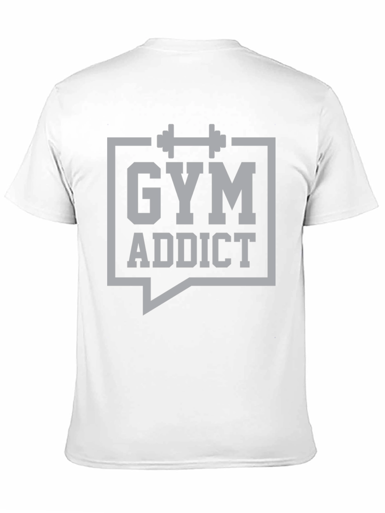 Gym Addict Graphic Tee - Workout Motivation